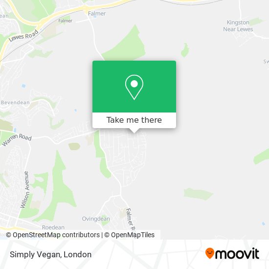 Simply Vegan map