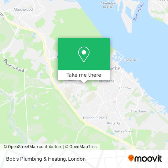 Bob's Plumbing & Heating map