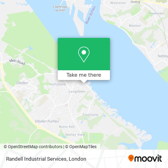 Randell Industrial Services map