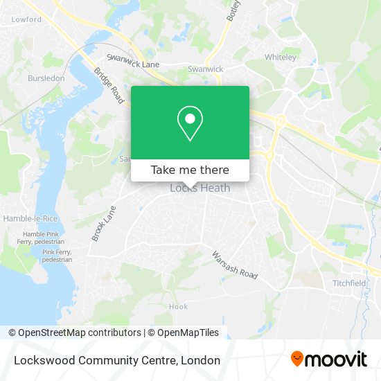 Lockswood Community Centre map