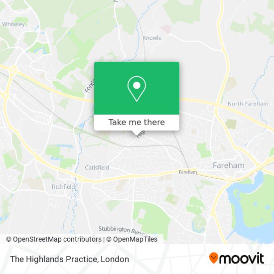 The Highlands Practice map