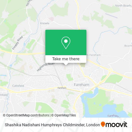 Shashika Nadishani Humphreys Childminder map