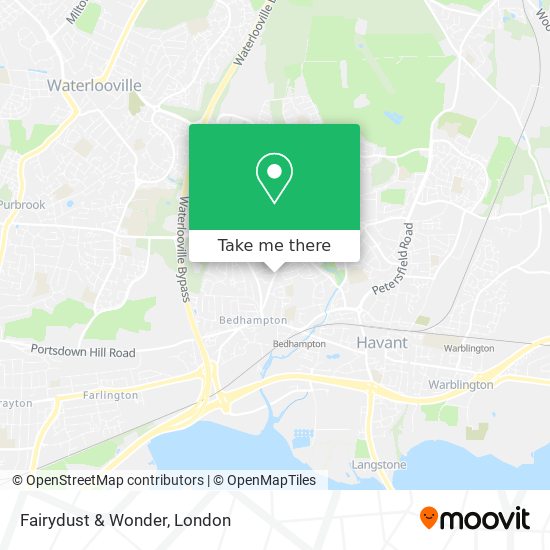 Fairydust & Wonder map