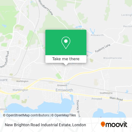New Brighton Road Industrial Estate map