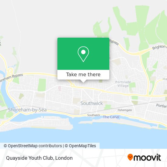 Quayside Youth Club map