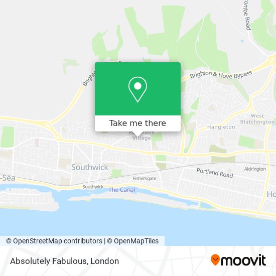 Absolutely Fabulous map