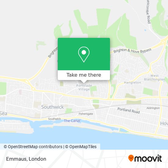 Emmaus map