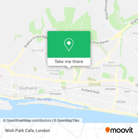 Wish Park Cafe map