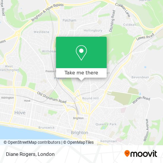 Diane Rogers map