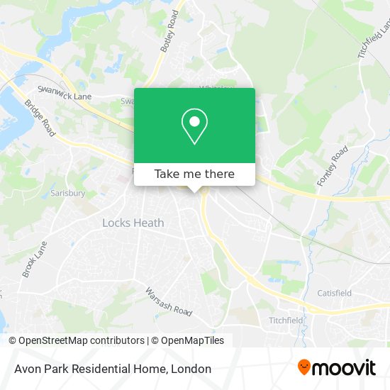 Avon Park Residential Home map