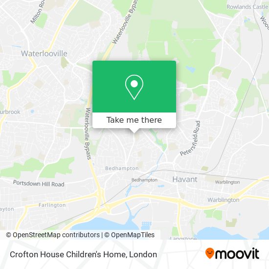 Crofton House Children's Home map