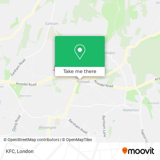 KFC map
