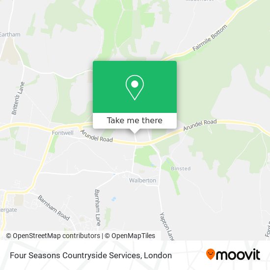 Four Seasons Countryside Services map