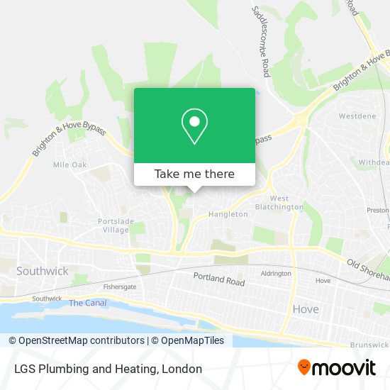 LGS Plumbing and Heating map