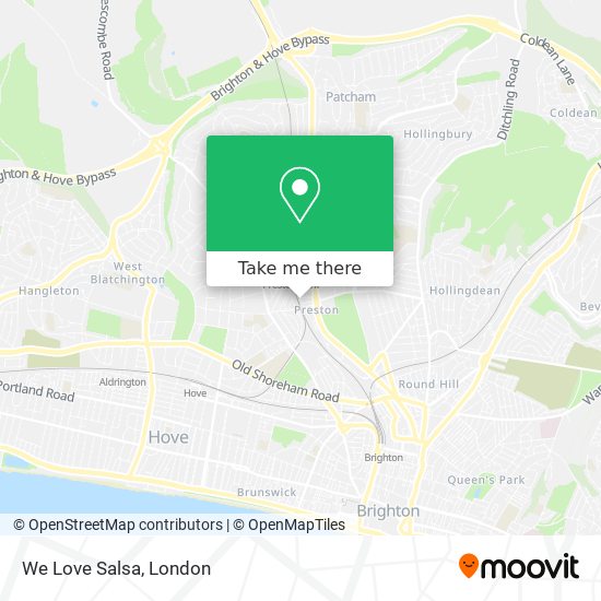 We Love Salsa map