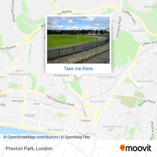 Preston Park map