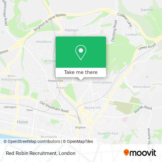 Red Robin Recruitment map