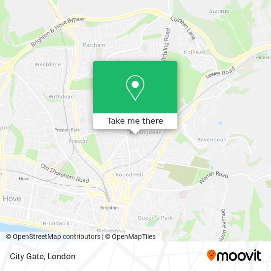 City Gate map