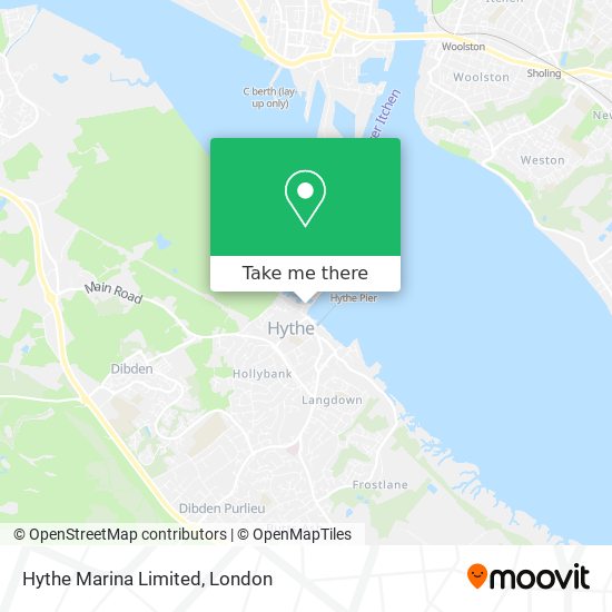 Hythe Marina Limited map