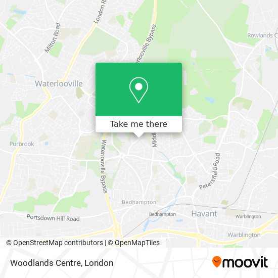 Woodlands Centre map