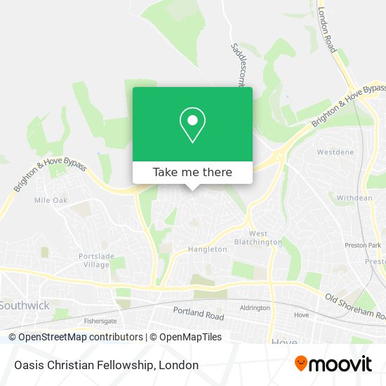 Oasis Christian Fellowship map