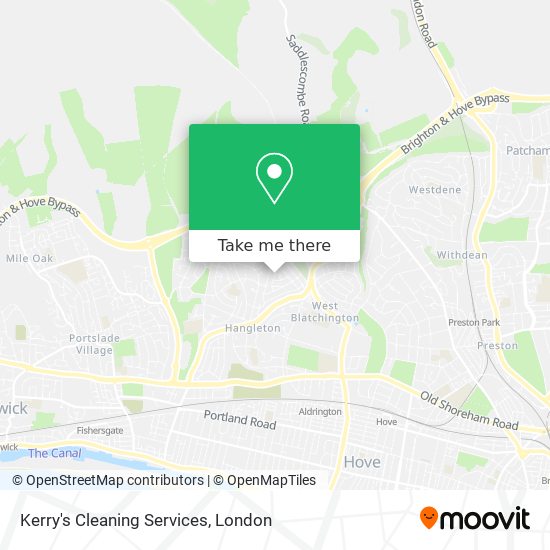 Kerry's Cleaning Services map
