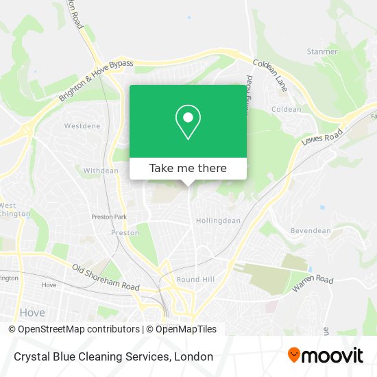 Crystal Blue Cleaning Services map