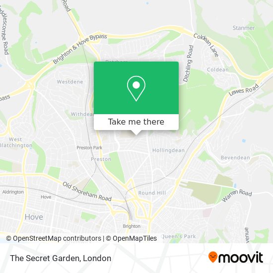 The Secret Garden map