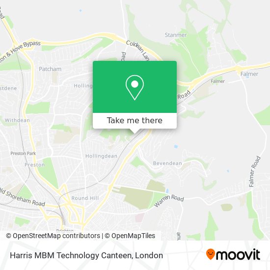 Harris MBM Technology Canteen map