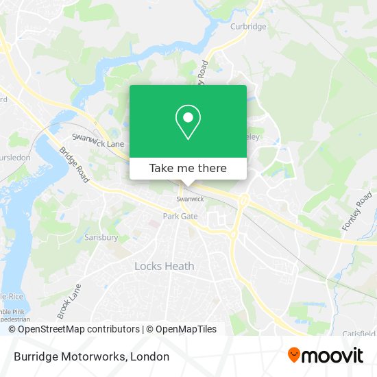 Burridge Motorworks map