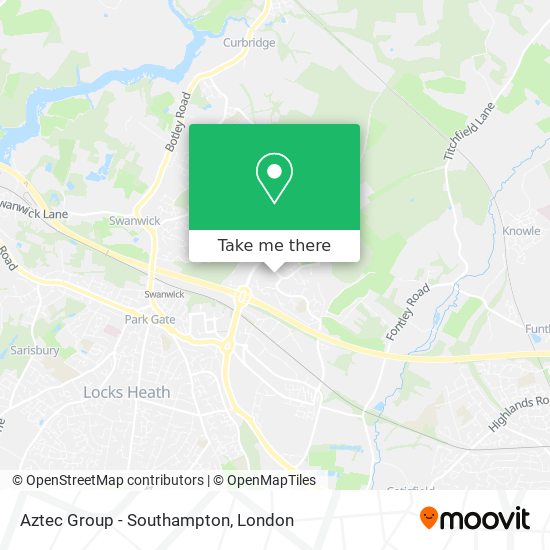 Aztec Group - Southampton map