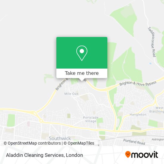 Aladdin Cleaning Services map