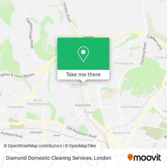 Diamond Domestic Cleaning Services map