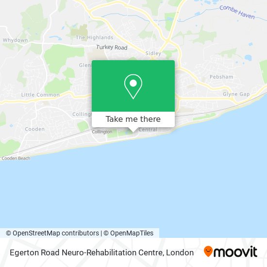 Egerton Road Neuro-Rehabilitation Centre map