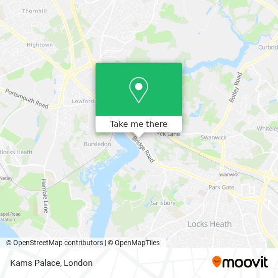 Kams Palace map
