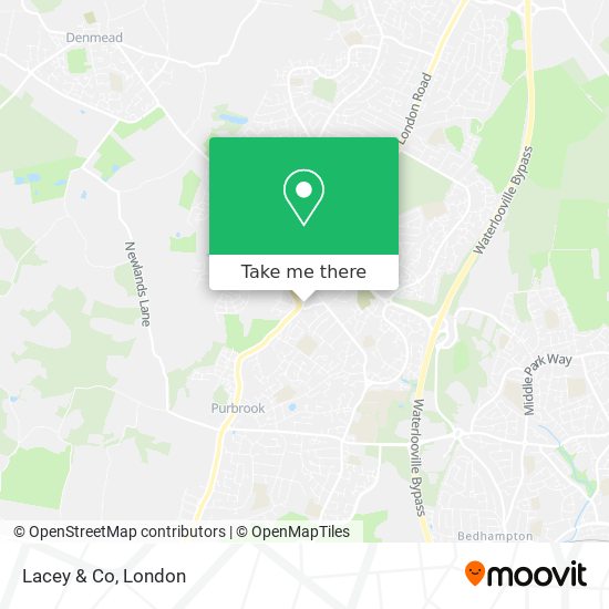 Lacey & Co map
