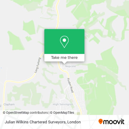 Julian Wilkins Chartered Surveyors map
