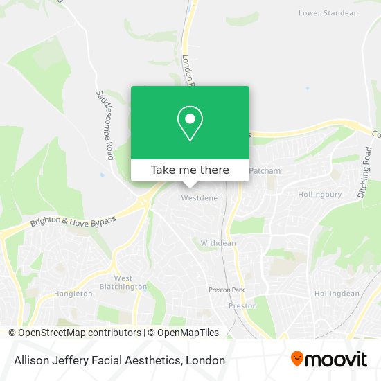 Allison Jeffery Facial Aesthetics map
