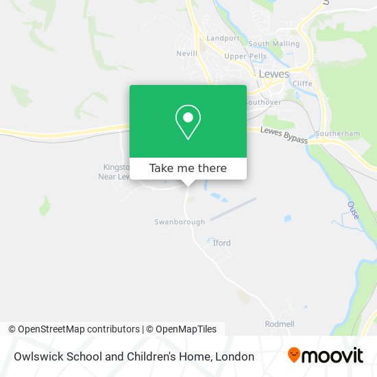 Owlswick School and Children's Home map