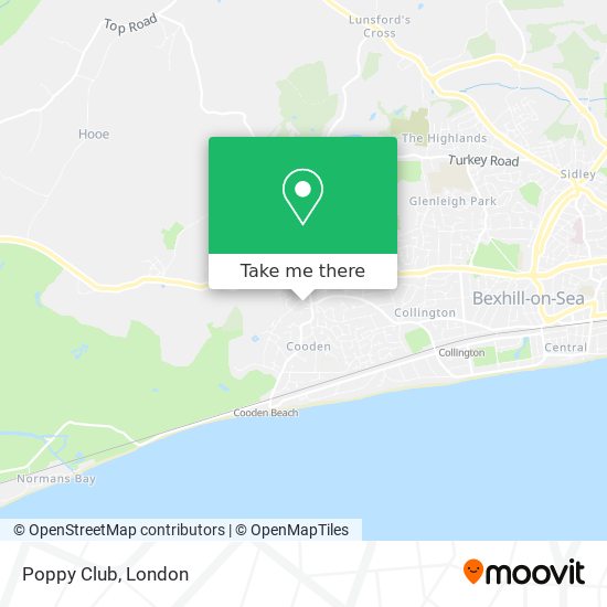 Poppy Club map