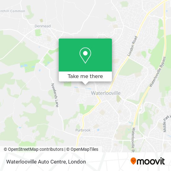Waterlooville Auto Centre map