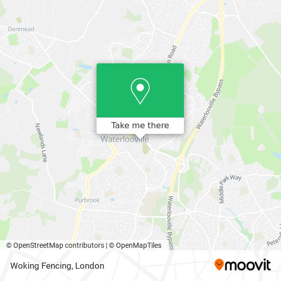 Woking Fencing map