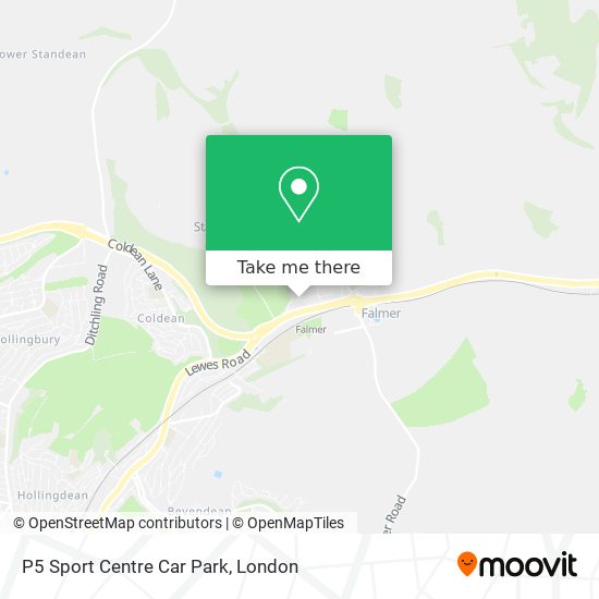 P5 Sport Centre Car Park map