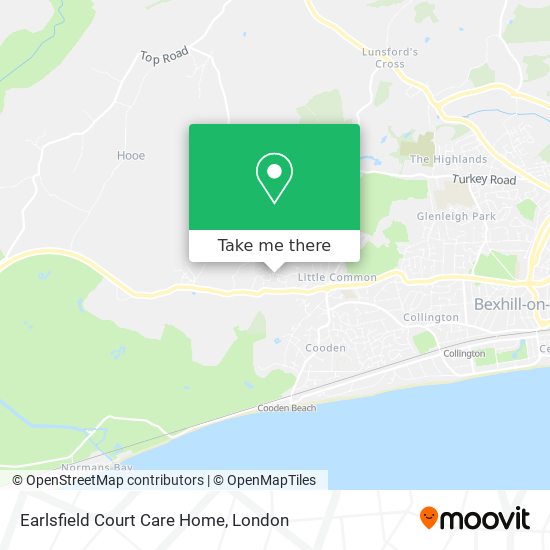 Earlsfield Court Care Home map
