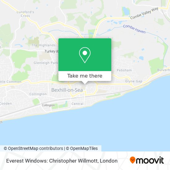 Everest Windows: Christopher Willmott map