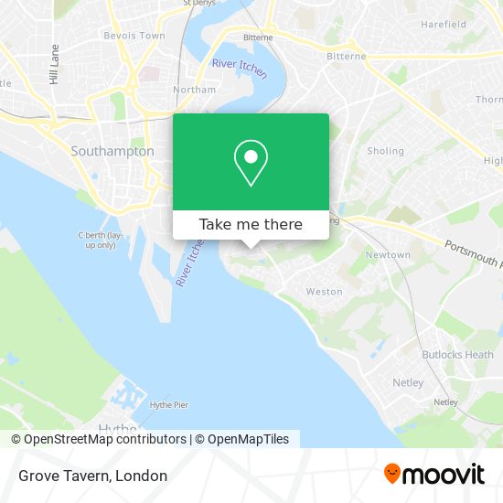 Grove Tavern map