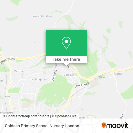 Coldean Primary School Nursery map