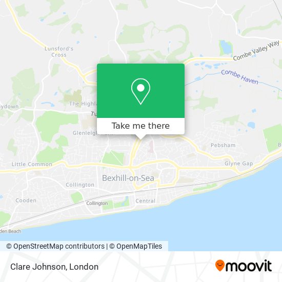 Clare Johnson map