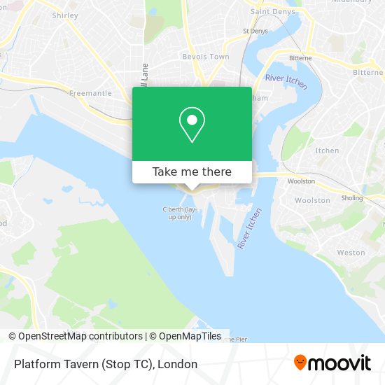 Platform Tavern (Stop TC) map