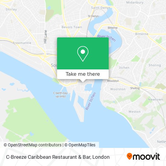 C-Breeze Caribbean Restaurant & Bar map